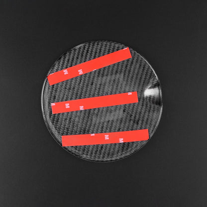 Fuel Gas Tank Filler Cap Cover Black For MINI R55 07-13 R56 06-13 Carbon Fiber - detail view 7