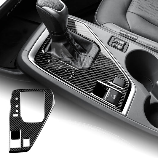 REAL HARD Carbon Fiber Gear Shift Console Cover For Subaru Crosstrek 2023-2024 - product view