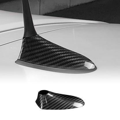 Car Antenna Cover Trim Black Carbon Fiber for FIAT 500 Abarth 595 2016-2024 - product view