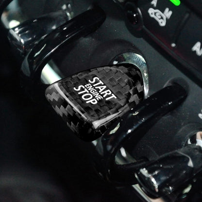 Carbon Fiber Engine Start Stop Button Sticker For Mini Cooper F54 F55 F56 F57F60 - detail view 3