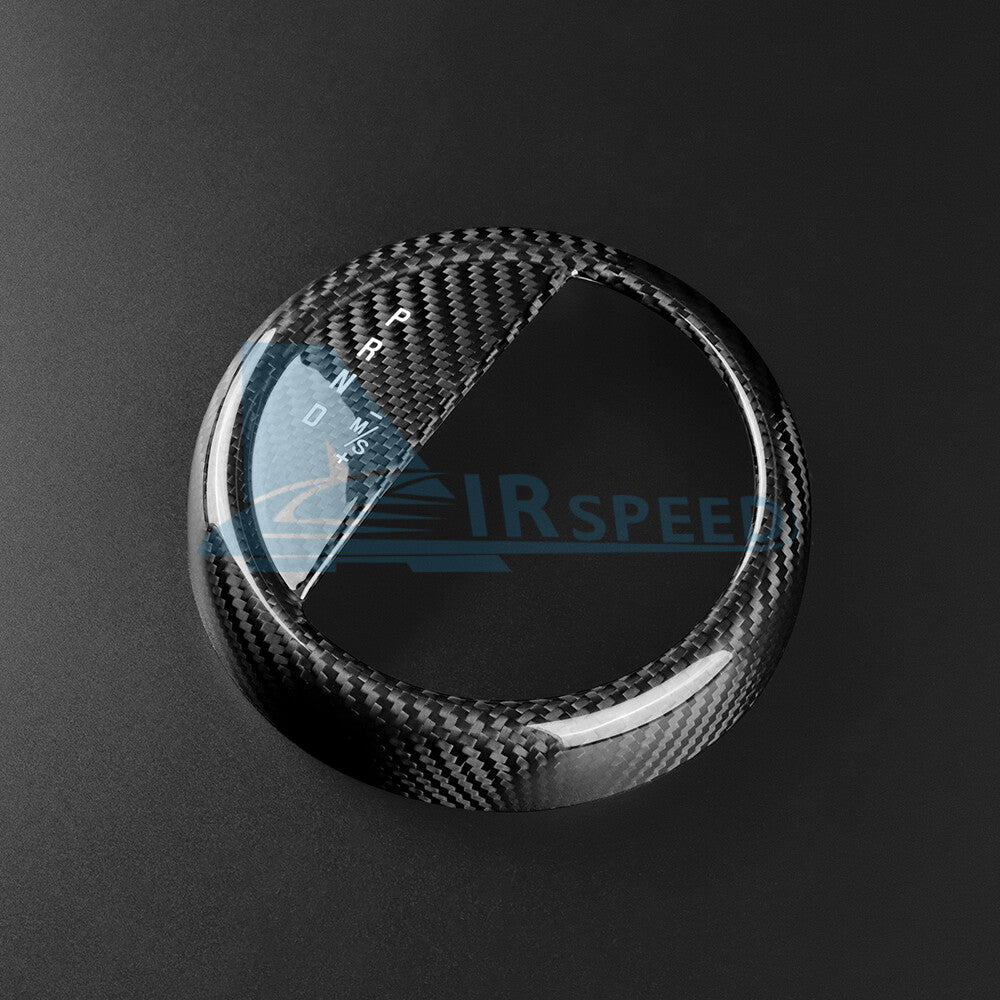 For Mini Cooper R50 R53 01-06 Real Carbon Fiber Center Console Gear Shift Panel - detail view 8