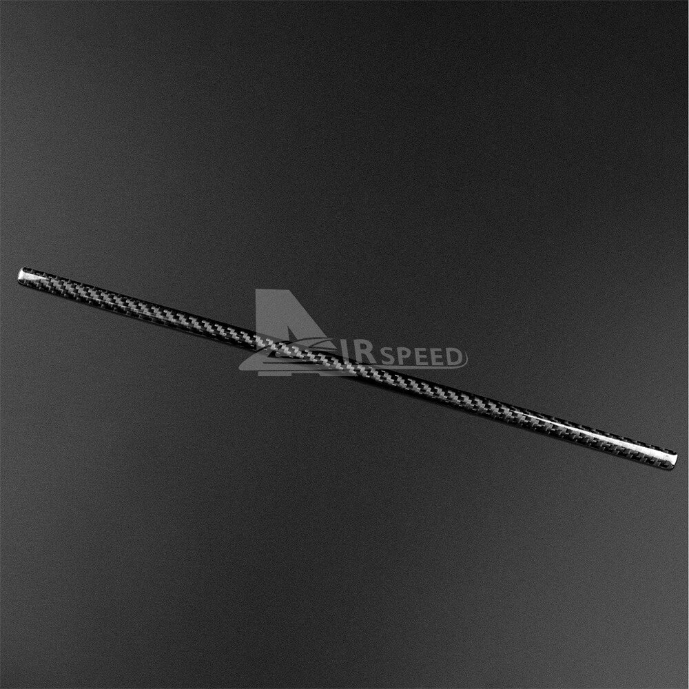 Passenger Copilot Strip Fit For Subaru BRZ GR86 2021-2023 REAL HARD Carbon Fiber - detail view 7