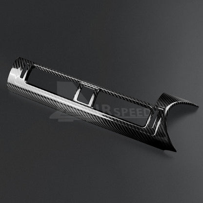 Black Hard Carbon Center Air Outlet Vent Cover For GR86 BRZ 2021 To 2025 LHD - detail view 8