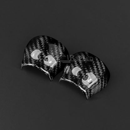 REAL HARD Carbon Fiber Gear Shift Head Knob Cover Black For Subaru WRX STI 22-23 - detail view 7