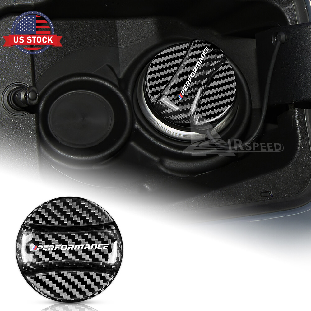For BMW E90 E91 F10 F12 F48 G01 G30 Fuel Gas Tank Filler Cap Cover Carbon Fiber - product view