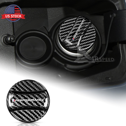 For BMW E90 E91 F10 F12 F48 G01 G30 Fuel Gas Tank Filler Cap Cover Carbon Fiber - product view