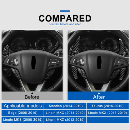 Steering Wheel Paddle Shifter Extension For Ford Mondeo Lincoln MKC 2014-2019 - detail view 3