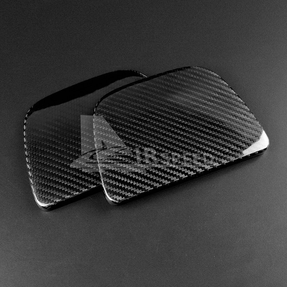 For Subaru BRZ GR86 2021-2023 Rear Seat Upper Cover REAL HARD Carbon Fiber BLACK - detail view 6