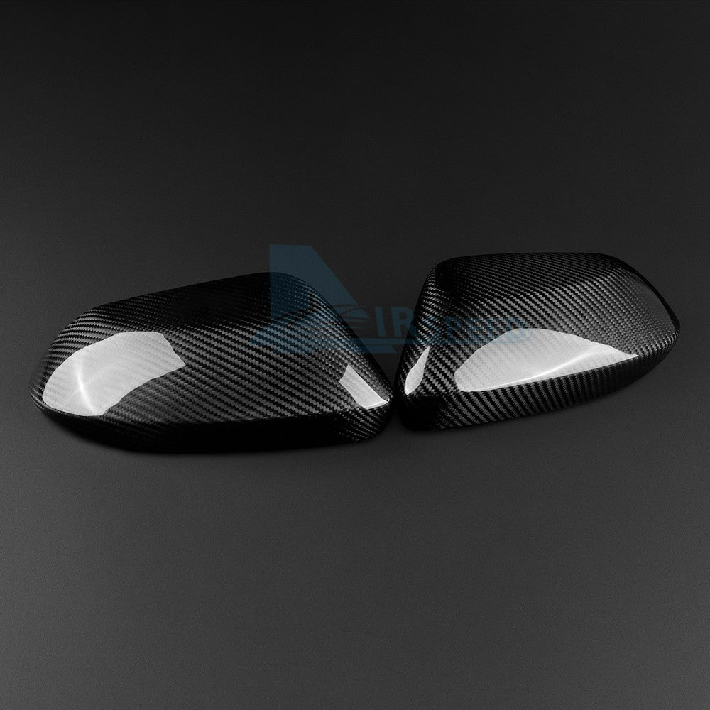 HARD Carbon Fiber Rear View Mirror Cover for Toyota Corolla 2020-25 Yaris 21-25 - detail view 9