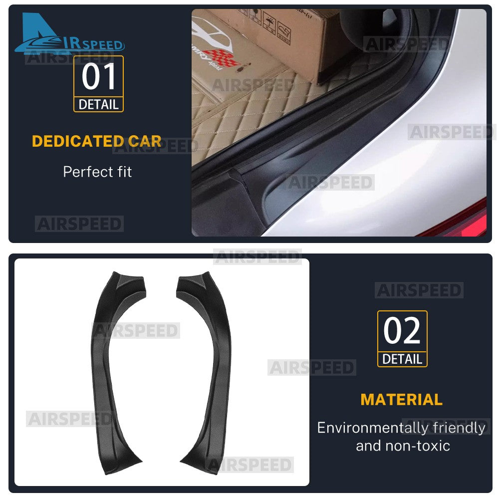 Car Rear Trunk Both Sides Covers Inner Guard Trim TPE For Toyota Camry 2024-2025 - FREE GIFT