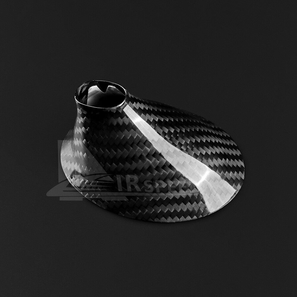 REAL Carbon Fiber Shark Fin Antenna Cover Black For Fiat 500 Abarth 595 12-2023 - detail view 7