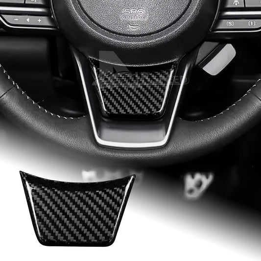 For Subaru Crosstrek Impreza Steering Wheel Cover 2024 REAL HARD Carbon Fiber - product view