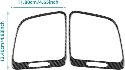 For 2010-2023 Sharan Dashboard Air Outlet Red Carbon Frame（U.S. Stock）