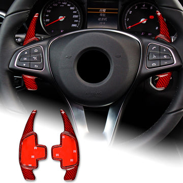 Red Steering Wheel Paddle Shifter Extension For Benz W177 W247 18-20 W205 13-20