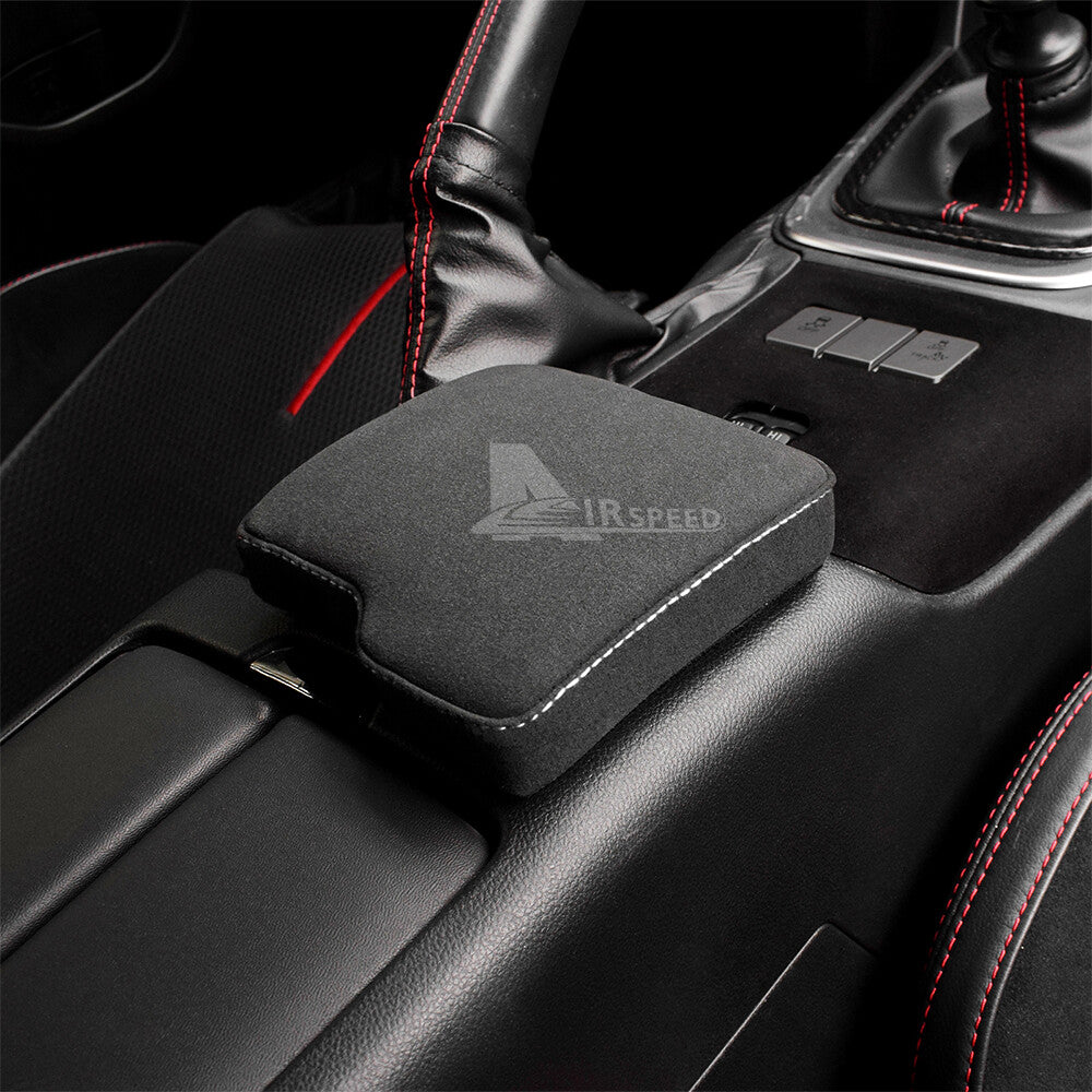 White Stitch Gear Armrest Pad LHD For Subaru BRZ GR86 2021-2026 - FREE GIFT