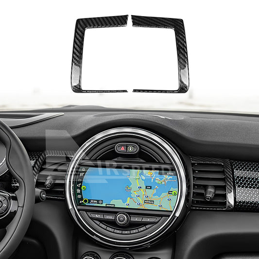 Black Center Air Outlet Vent REAL HARD Carbon Fiber For Mini F55 F56 F57 14-2021 - product view