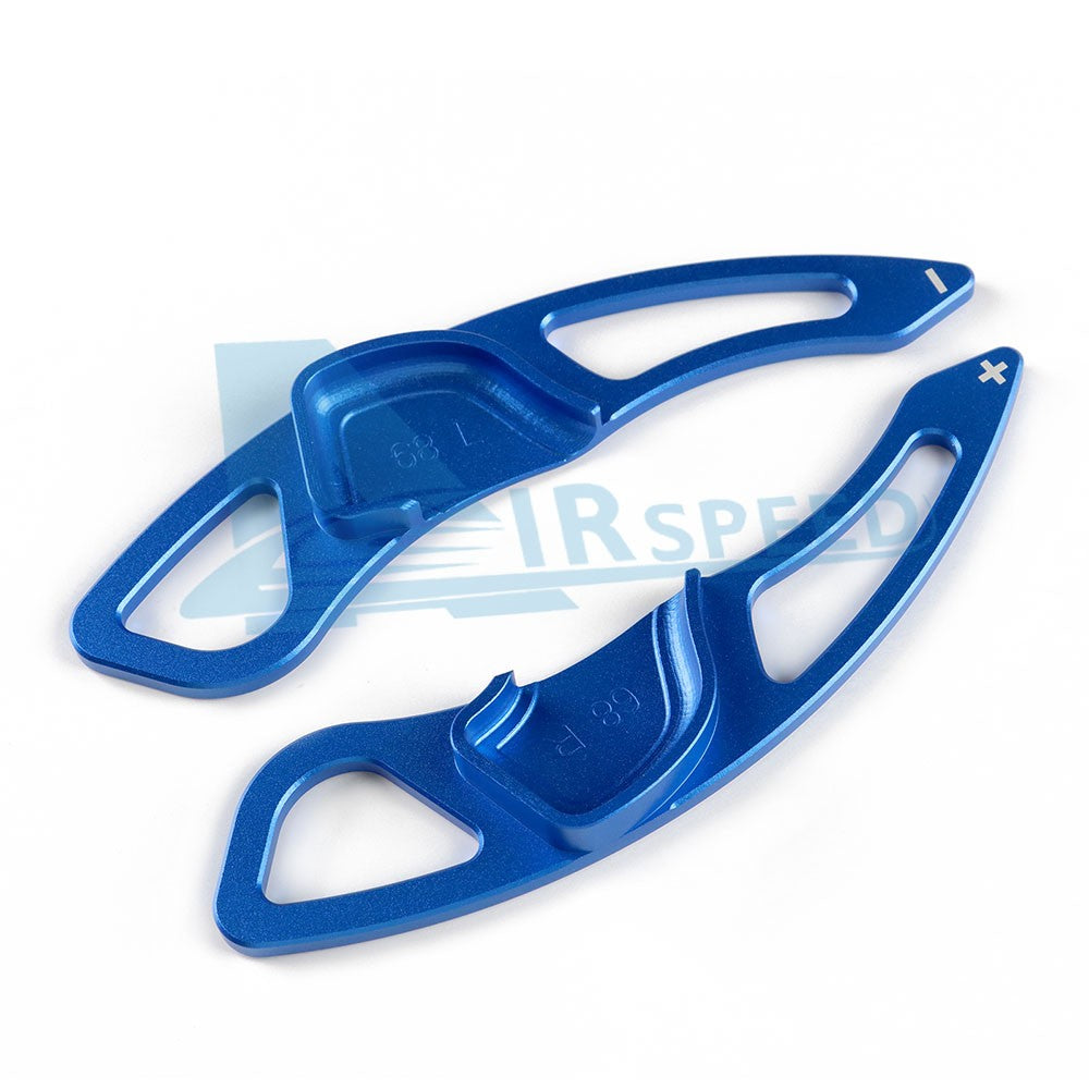 For Hyundai Genesis Coupe 2009-2011 Steering Wheel Paddle Shifter Extension Blue - FREE GIFT