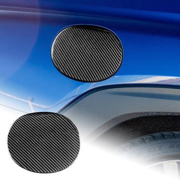 REAL HARD Carbon Fiber Fuel Gas Tank Cap Panel Cover For Subaru WRX 2022-2025