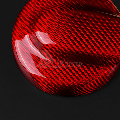 For MINI R55 07-14 R56 06-13 Car Oil Fuel Gas Tank Filler Cap Cover Carbon Fiber - detail view 7
