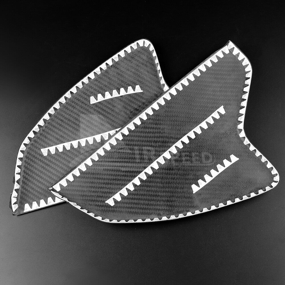 REAL HARD Black Carbon Fiber Dashboard Side Cover For Subaru BRZ GR86 2021-2023 - detail view 7