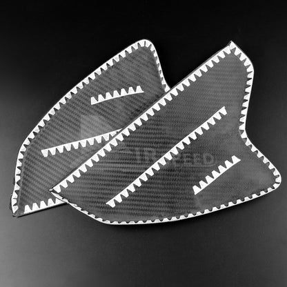 REAL HARD Black Carbon Fiber Dashboard Side Cover For Subaru BRZ GR86 2021-2023 - detail view 7