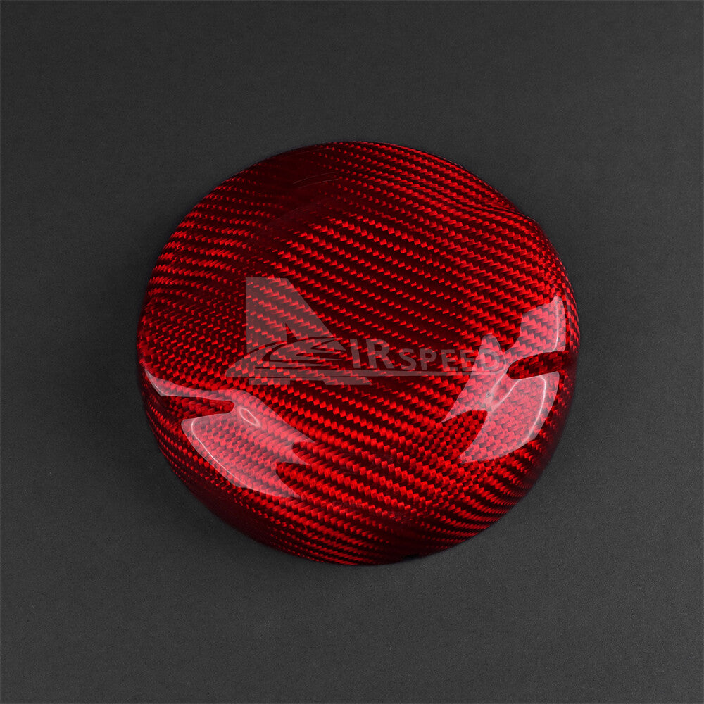 For MINI F55 F56 14-23 F57 16-23 Oil Fuel Tank Cap REAL HARD Carbon Fiber Cover - detail view 6