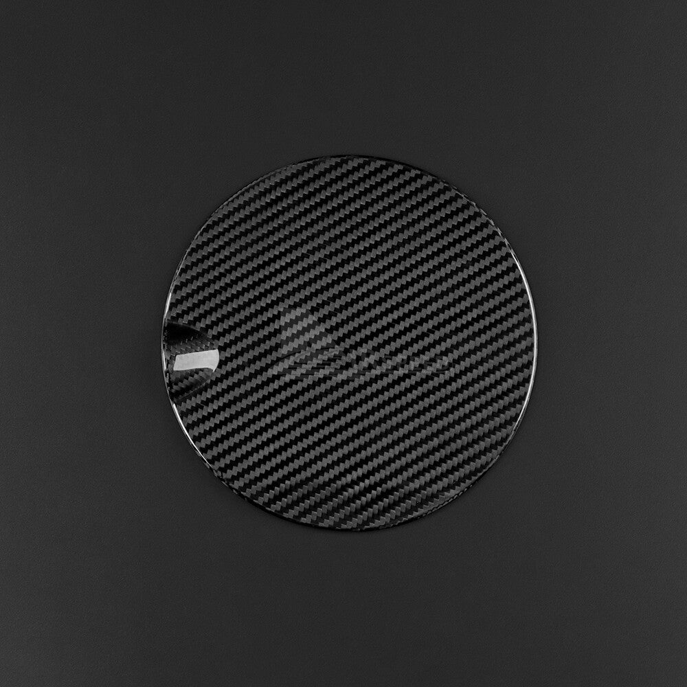 For MINI F55 F56 F57 2016-2023 Fuel Gas Tank Filler Cap Cover REAL Carbon Fiber - detail view 4