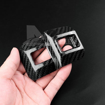 Trunk Switch Frame Cover Hard Carbon Fiber for Subaru BRZ Toyota GR86 2022-2025 - detail view 7