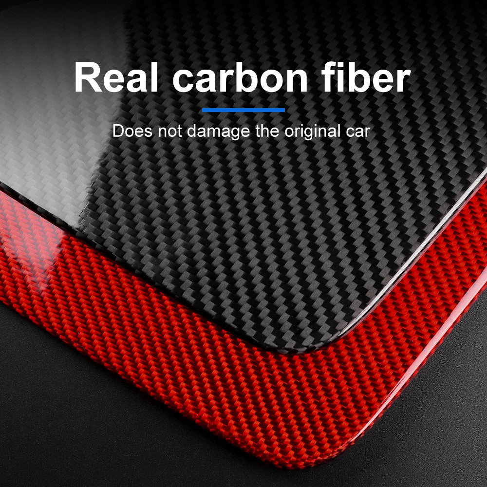 Car Center Console Side Panel Stickers Carbon Fiber for Subaru BRZ GR86 21-2026 - detail view 4