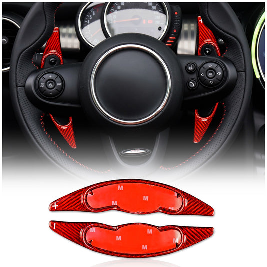 For Mini F55 F56 13-19 F54 F57 14-19 Red Steering Wheel Paddle Shifter Extension - product view