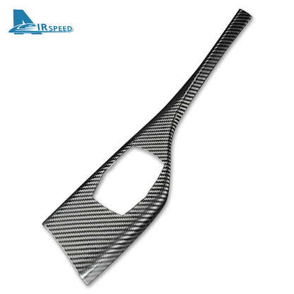 For BMW F20/F21/F22 10-19 Center Console Panel Cover Sticker Real Carbon Fiber - detail view 6