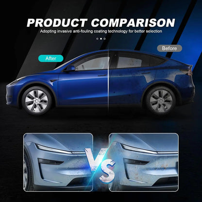 TPU Invisible Paint Protection Film Trunk Lid Rear Bumper Guard Kit For Tesla - FREE GIFT