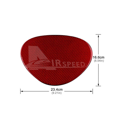 For Subaru BRZ GR86 2021-2023 Fuel Gas Tank Cap Cover Real Hard Carbon Fiber RED - detail view 3