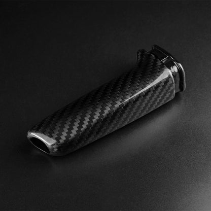 For BMW F10 F20 F30 F34 M3 E46 E60 E63 E64 Car Handbrake Cover Trim Carbon Fiber - detail view 6