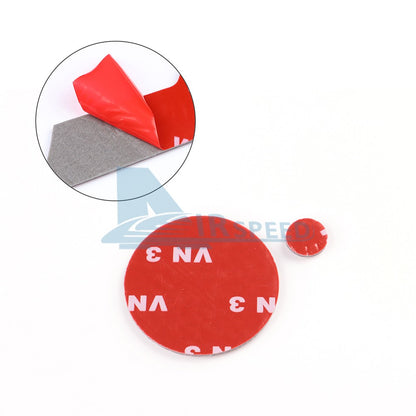 For Mazda 3 Axela 2019-2024 Central Multimedia Knob Trim Cover Red Carbon Fiber