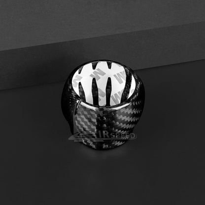 REAL HARD Carbon Fiber Gear Shift Head Knob Cover Black For Subaru WRX STI 22-23 - detail view 9