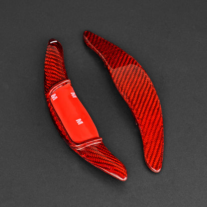 REAL Carbon Fiber Steering Wheel Paddle Shifter Cover For Camry Corolla 18-2019 - detail view 6