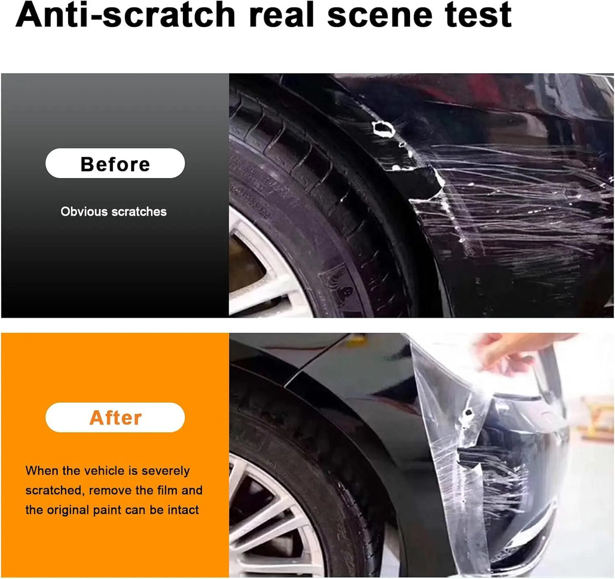 TPU Invisible Paint Protection Film Trunk Lid Rear Bumper Guard Kit For Tesla - FREE GIFT