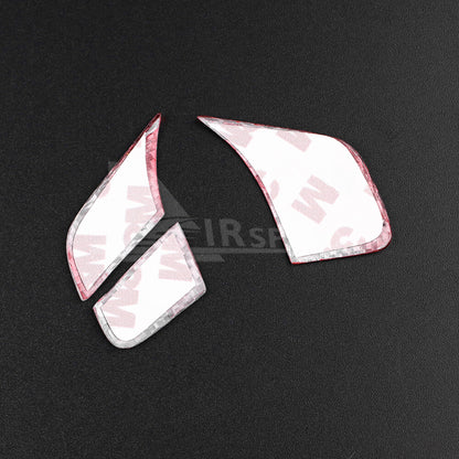 For Corvette C8 20-23 Red Voice Control Button Cover REAL HARD RED Carbon Fiber