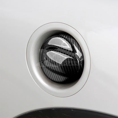 For MINI R55 2007-2014 R56 2006-2013 REAL CARBON FIBER Fuel Tank Gas Cover Caps - detail view 5