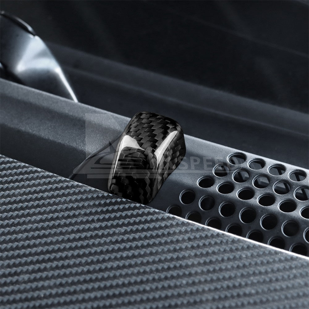 Roof Wiper Protrusion Cover Carbon Fiber For FIAT 500 Abarth 595 695 2008-2024 - detail view 8
