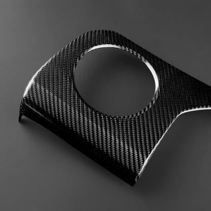 Black Carbon Fiber Driver's Air Outlet Panel Cover for Toyota GR Yaris 2025-2026 - detail view 10
