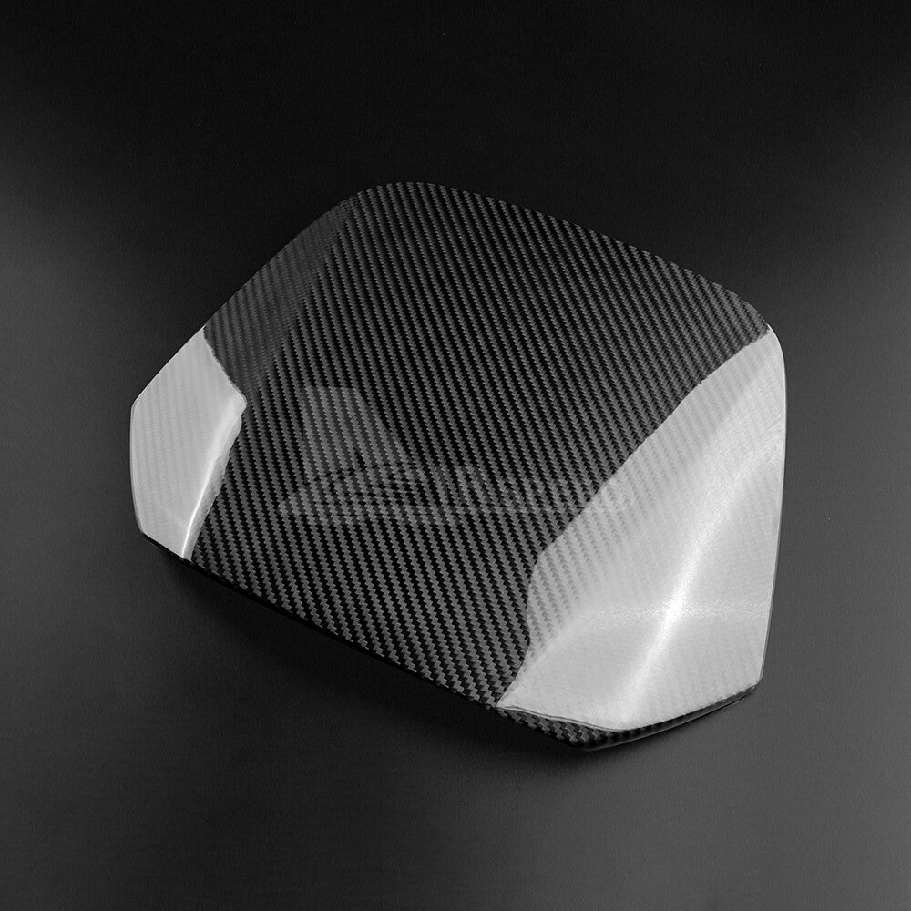 Front Dashboard Center Console Top Cover REAL HARD Carbon Fiber For WRX 22-2024 - detail view 9