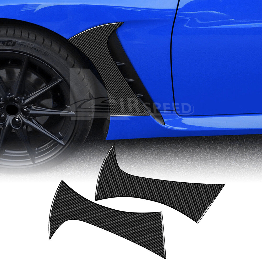REAL HARD Carbon Fiber For Subaru BRZ GR86 21-2023 Black Car Side Fender Cover - product view