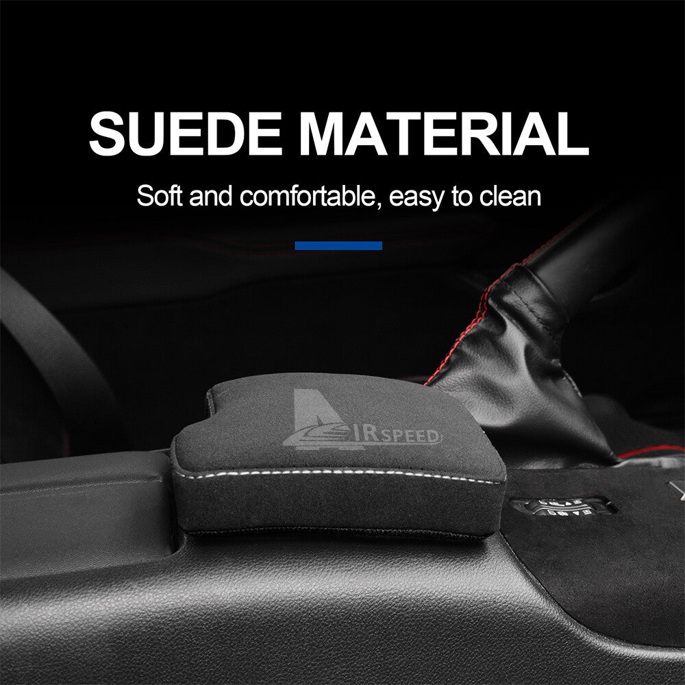 White Stitch Gear Armrest Pad LHD For Subaru BRZ GR86 2021-2026 - FREE GIFT