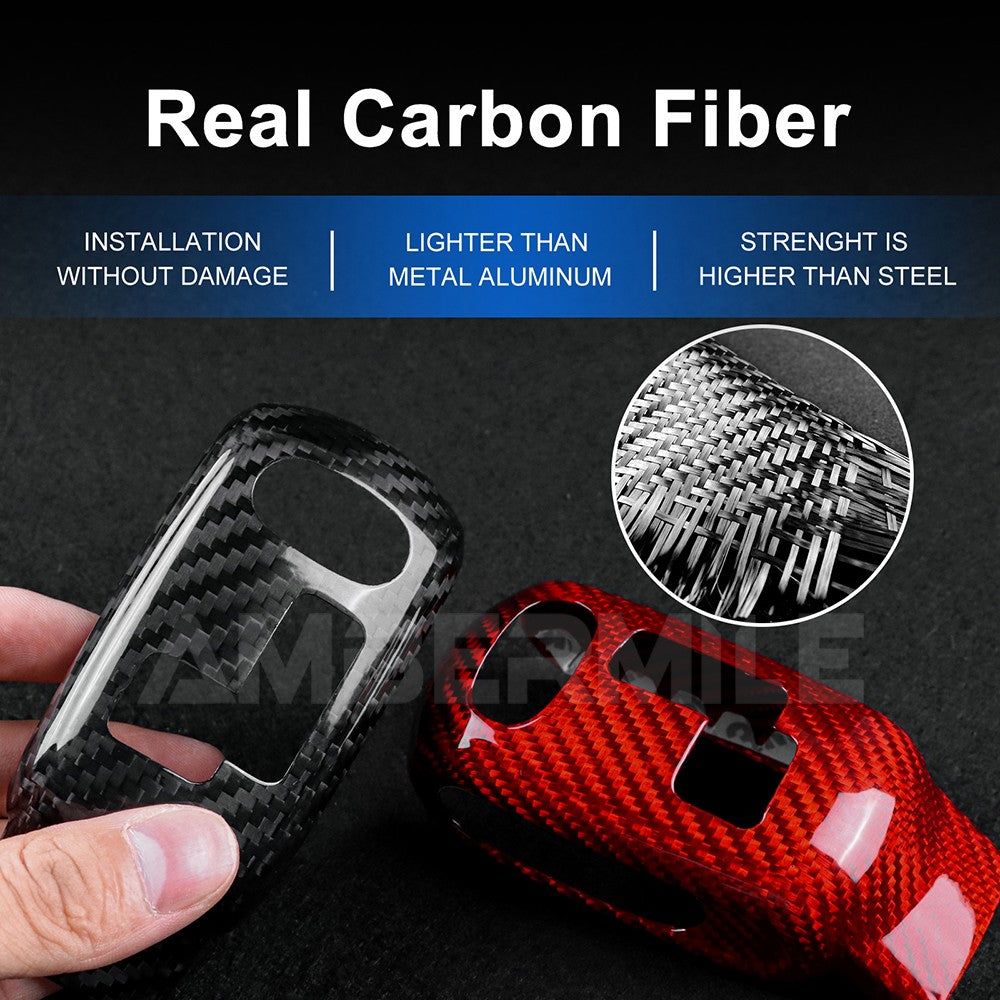 For Mini F Series 20-23 Left Hand Drive Black Hard Carbon Shift Gear Knob - detail view 8