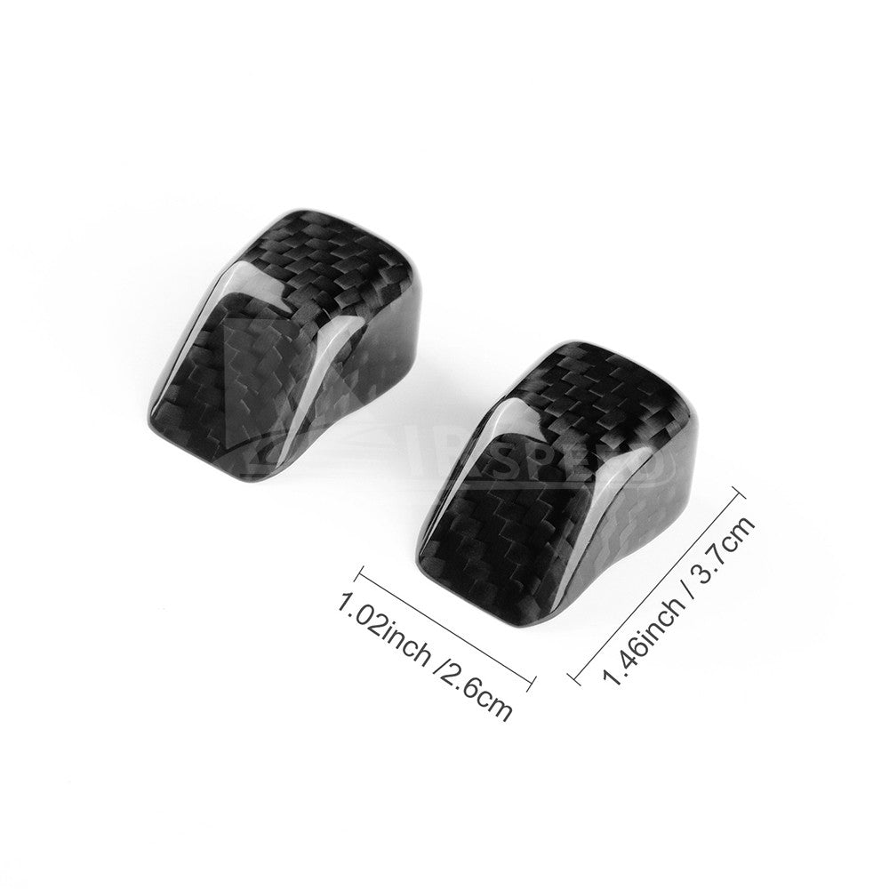 Roof Wiper Protrusion Cover Carbon Fiber For FIAT 500 Abarth 595 695 2008-2024 - detail view