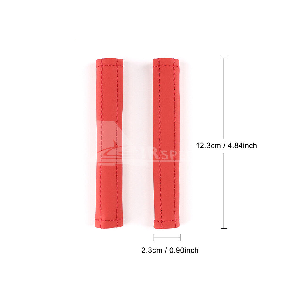 For Subaru BRZ GR86 2021-2026 Car Seat Safety Belt Fixation Strap Cover Trim Red - FREE GIFT
