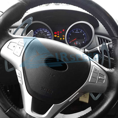 For Hyundai Genesis Coupe 09-11 Car Steering Wheel Paddle Shifter Extension Gray - FREE GIFT