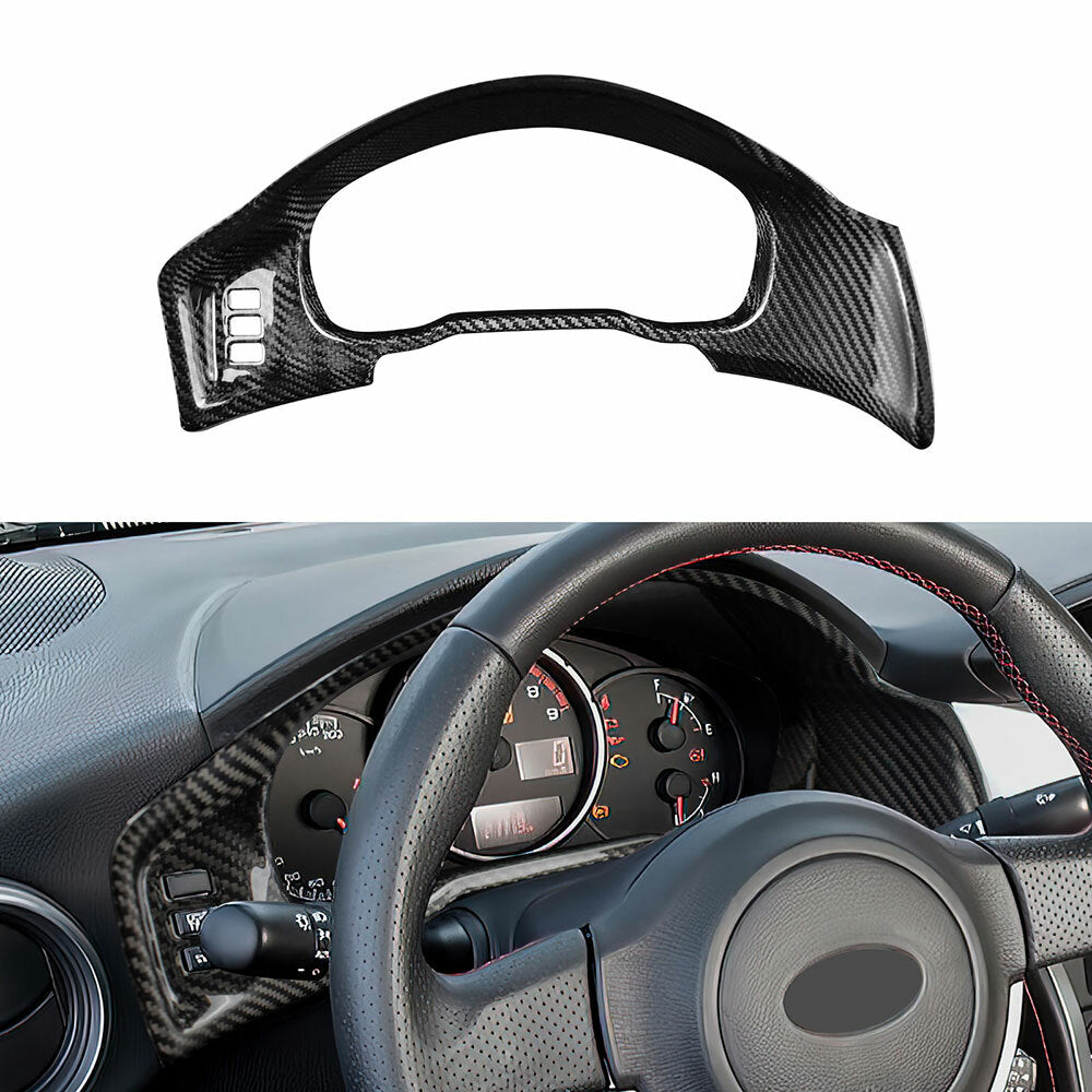 Speedometer Frame Cover REAL Carbon Fiber For Subaru BRZ Toyota 86 2012-2021 - product view